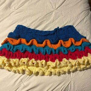 Beautiful Hand Knitted Skirt